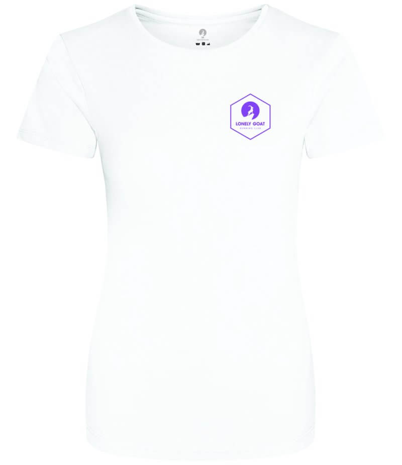 Women's Core Running T-Shirt (White)