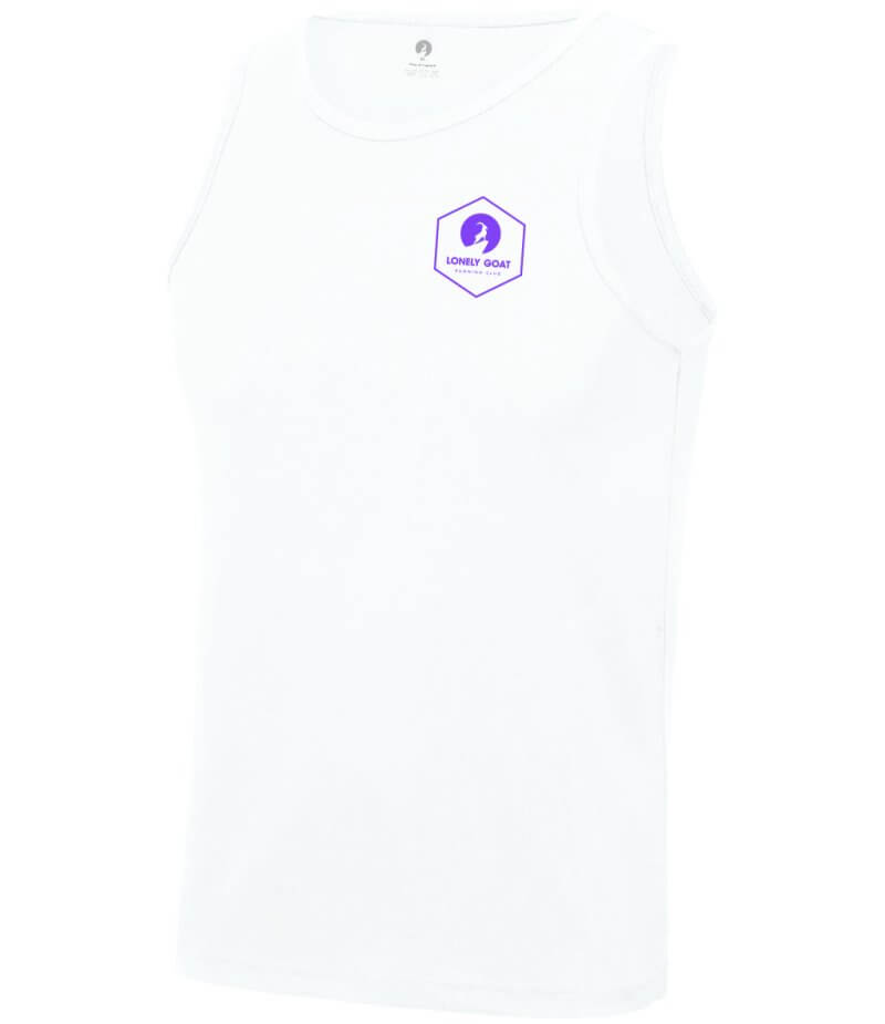 Men's Core Running Vest (White)