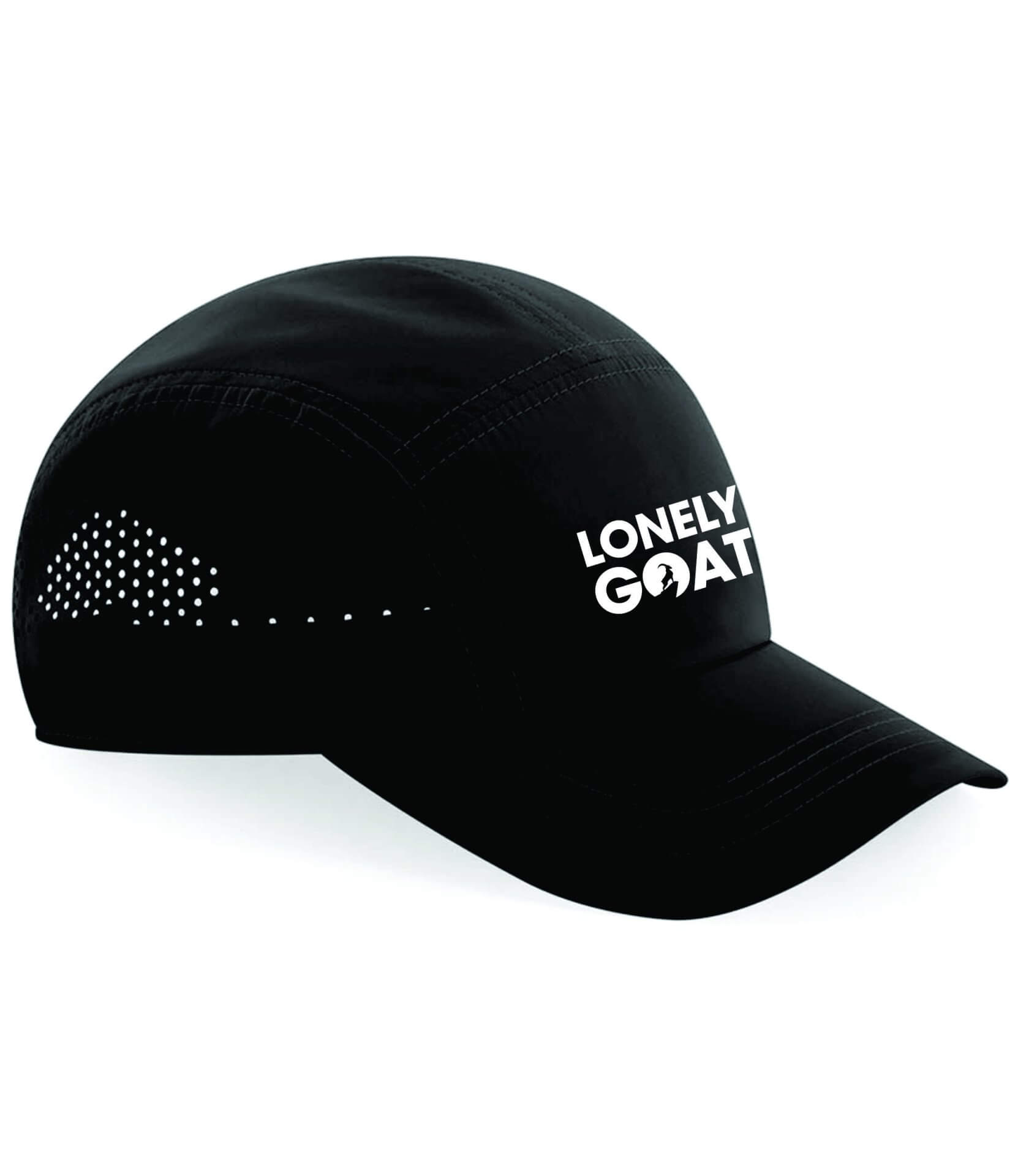 LONELY GOAT - BLACK RUNNING CAP